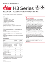 Valor h3 Series Owner's manual