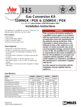 Miles Industries 1100/1150 NGK/PGK Owner's manual