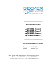 Becker DVCS6100 User manual