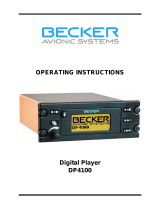 Becker DP4100 Operating instructions