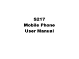 ZTE S217 User manual