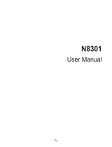 ZTE N8301 User manual