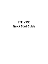 ZTE V795 User manual