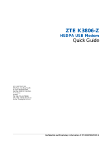 ZTE K3806-Z User manual