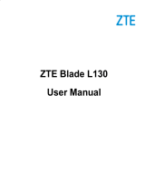 ZTE BLADE L130 User manual