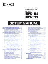 Eiki EFD-52 User manual