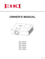 Eiki EK-300U User manual