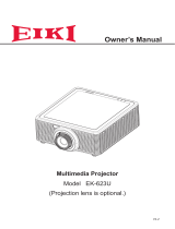 Eiki EK-623U series User manual