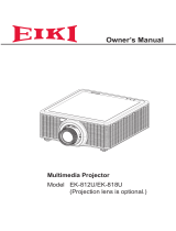 Eiki EK-812U User manual