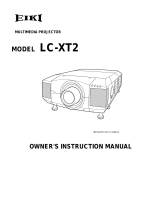 Eiki LC-XT2 User manual