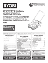 Ryobi P3260 Owner's manual