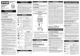 Ryobi P770 Owner's manual