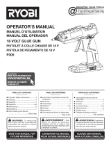 Ryobi P305 User manual