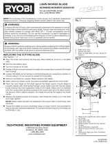 Ryobi AC04145 Owner's manual
