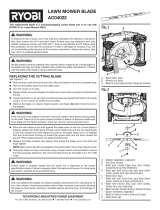 Ryobi AC04022 Owner's manual