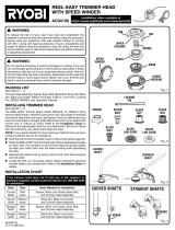 Ryobi RY40250 Owner's manual