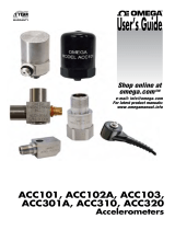 Omega ACC100 and ACC300 Series Owner's manual