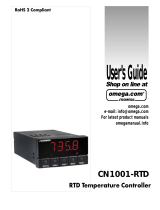 Omega CN1001-RTD Owner's manual