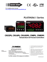 Omega CN32Pt, CN16Pt, CN16PtD, CN8Pt, CN8PtD Owner's manual