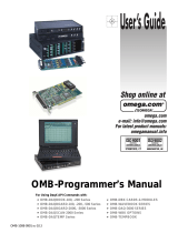 Omega OMB-WAVEBOOK Owner's manual