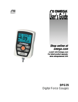 Omega Engineering DFG35 Series User manual