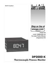 Omega DP2000-K Owner's manual