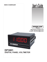 Omega DP3001 User manual