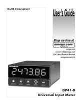 Omega DP41-B Owner's manual