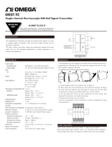 Omega DRST-TC Owner's manual