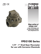 Omega FPD3100 Series Owner's manual