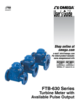 Omega FTB-630 Series Owner's manual