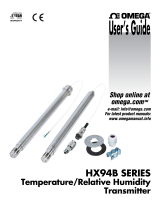 Omega HX94B Series Owner's manual