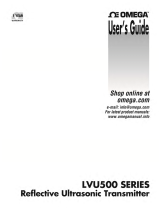 Omega LVU500 Series Owner's manual