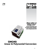 Omega OM-240 Owner's manual