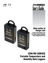 Omega OM-90 Series Owner's manual