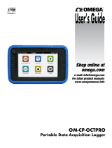Omega OM-CP-OCTPRO User manual