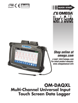 Omega OM-DAQXL Owner's manual