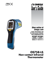 Omega OS758-LS Owner's manual