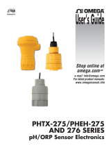 Omega PHTX-275/PHEH-275 and 276 Series Owner's manual