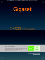 Gigaset DX800A all in one User guide