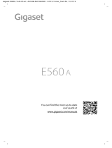 Gigaset E560 User guide