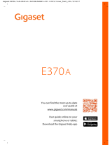 Gigaset E370 User manual