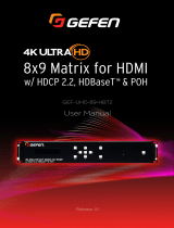 Gefen GEF-UHD-89-HBT2 User manual