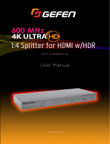 Gefen EXT-UHD600-14 User manual