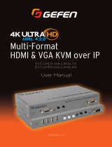 Gefen EXT-UHDV-KA-LANS-RX User manual