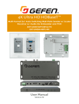 Gefen EXT-UHDV-WP-HBTLS-TX User manual