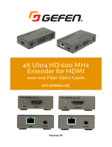 Gefen EXT-UHD600-1SC User manual