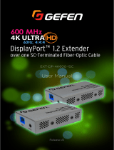 Gefen EXT-DP-4K600-1SC User manual