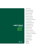 Hannspree HP 227 DJB User manual