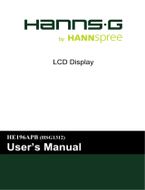 Hannspree HE 196 APB User manual